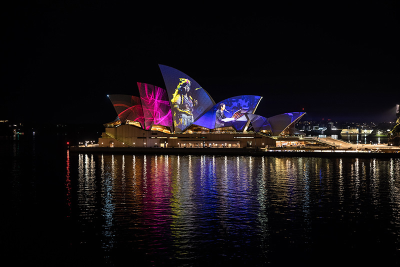 From the Sails Light Years Sydney Opera House credit Daniel Boud 060