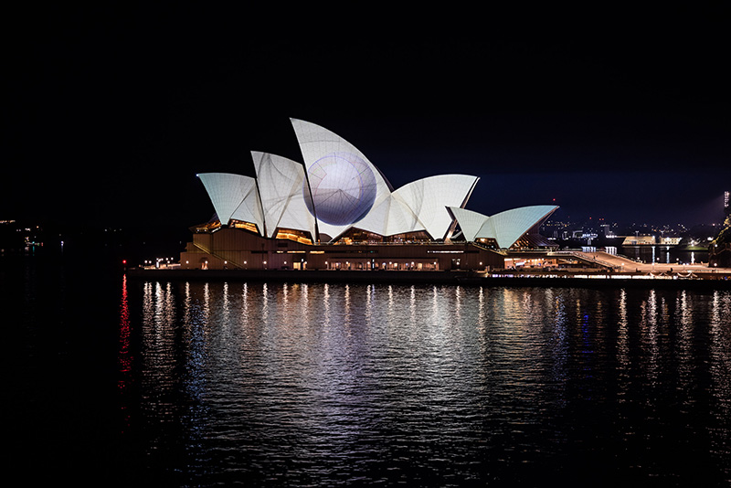 From the Sails Light Years Sydney Opera House credit Daniel Boud 089