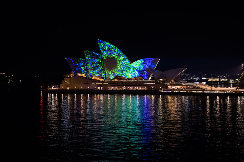 From the Sails Light Years Sydney Opera House credit Daniel Boud 101